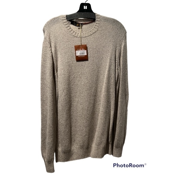 NWT LORI PIANA GIROCOLLO BABY CASHMERE LIGHT/ COLOR: TAPIOCA - Picture 6 of 8